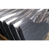 Golfplaat slagvast polycarbonaat type F 177/51 transparant 244x110 cm