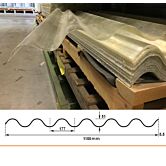 Golfplaat hagelbestendig F 177/51 305x110 cm