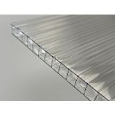 Polycarbonaat kanaalplaat 16 mm X-structuur 120x400 cm BxL